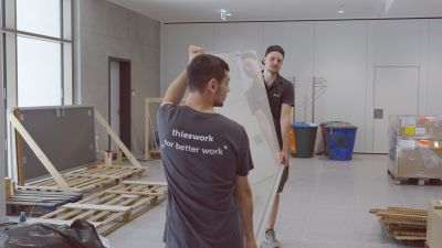 Rollout und Montage - sauber, professionell und auf höchstem handwerklichen Niveau