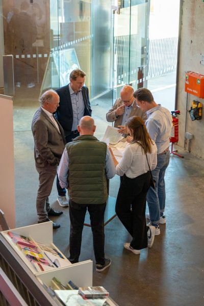 Networking in der Skylounge in Bocholt