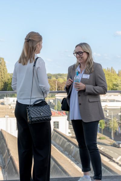 Networking in der Skylounge in Bocholt