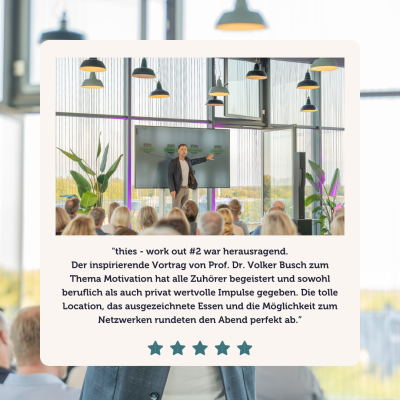 Gäste-Feedback zum thies work out in Bocholt