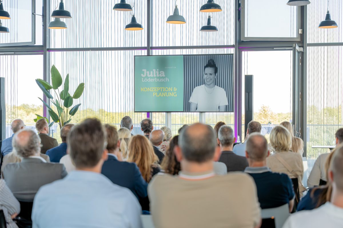 Networking in der Skylounge in Bocholt