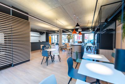 Das neue Work Cafe bringt Menschen zusammen